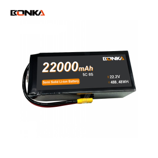 BONKA 22000mAh 5C 6S Semi Solid Li-Ion Battery
